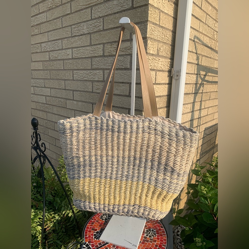 Universal Thread Beach Lined Tote Bag - image 2